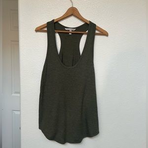 Green Victorias Secret Racerback Sleeveless Tank Top Medium